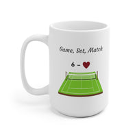 Game, Set, Match – Court Life Mug (White)
