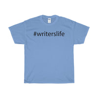 Unisex Cotton Writer's Life Tee | Various Colors