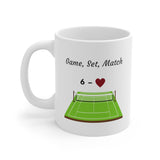 Game, Set, Match – Court Life Mug (White)